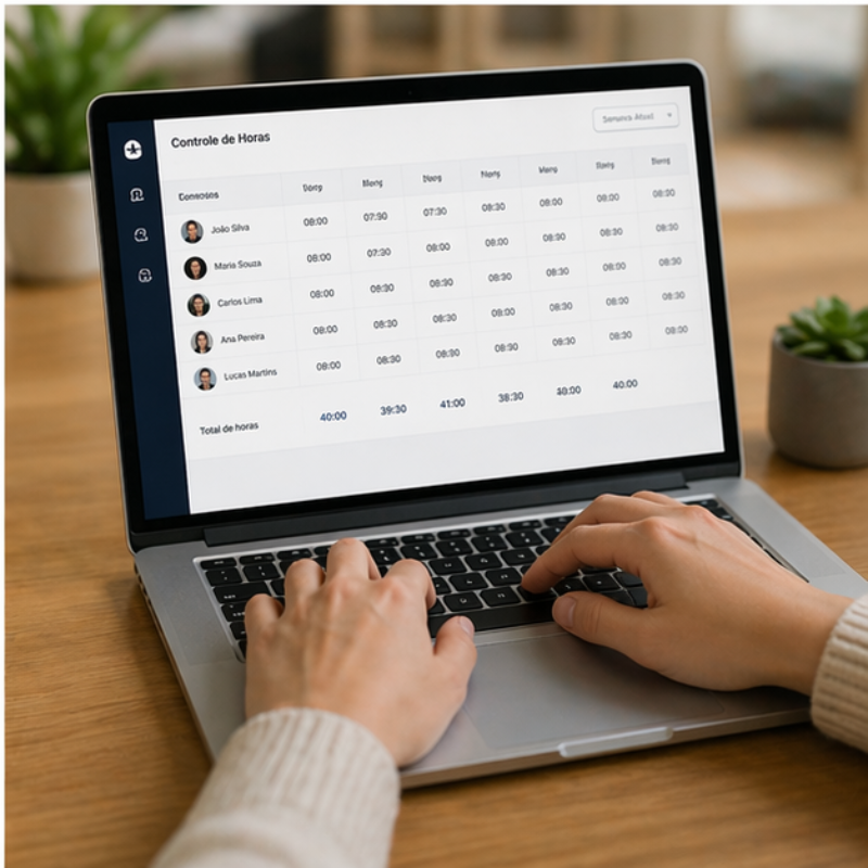 Planilhas de Horas — Timesheet Grid